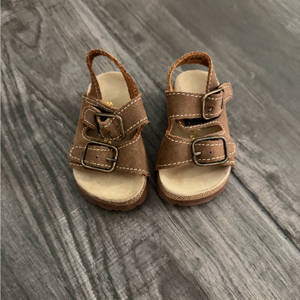 Brown Kids Sandals 6-9 months
